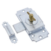 HANDSON Toiletschuif geel verzinkt 40 mm