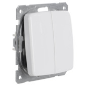 GAMMA K2 Serieschakelaar Wit