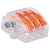 Q-Link Lasklem 3-voudig 0,2-4mm2 Hersluitbaar 50 stuks