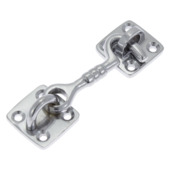 HANDSON kajuithaak vernikkeld 50 mm met sluitoog