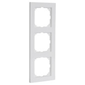 Schneider Merten System-M Afdekraam 3-voudig Actief Wit