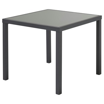 Een goede vriend uitvoeren Begin GAMMA | Tafel Toledo Alu Glas 90x90 cm kopen? 