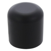 HANDSON meubeldop rond zwart 19 mm 4 stuks