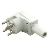 Handson Perilex Stekker Haaks Wit