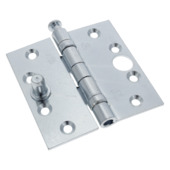 GAMMA Veiligheidsscharnier kogellager rechte hoeken 90x90 mm SKG 3-sterren
