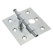 GAMMA Veiligheidsscharnier SKG 2-sterren 75x75 mm met rechte hoeken