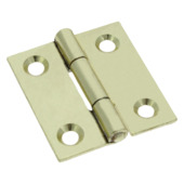 HANDSON Scharnier 40x32 mm vermessingd - 2 stuks