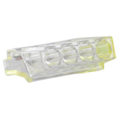 Conex lasklem 4-voudig 0,5-2,5mm2 tranparant 10 stuks