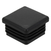 HANDSON meubeldop vierkant zwart 30 mm 4 stuks