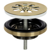 Differnz afvoerplug voor fontein mat goud