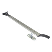 GAMMA Raamuitzetter uitzetijzer grijs 30 cm buitendraaiend