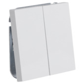 GAMMA Denali Serieschakelaar Wit