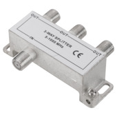 Q-Link coax F-splitter 3-weg