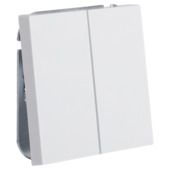 GAMMA Denali Wissel-/wisselschakelaar Wit