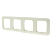 Busch-Jaeger Reflex SI Afdekraam 4-Voudig Wit