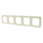 Busch-Jaeger Reflex SI Afdekraam 5-Voudig Wit