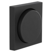 Gira E2 Inbouw Centraalplaat Dimmer Mat Zwart