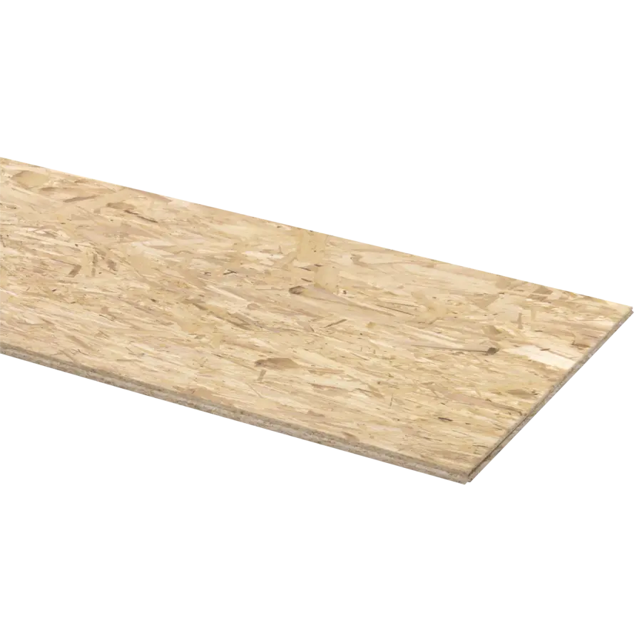 OSB3 plaat 244 x 59 cm 15 mm met 4-zijdige tong en groef