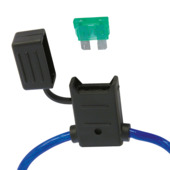 Carpoint zekeringhouder + steekzekering 30A