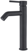 Atlantic wastafelkraan hoge uitloop Oscar zwart