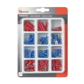 Cosmic kabelschoen assortiment 100 stuks