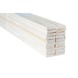 Voordeelpak ruw vuren 10x38 mm 330 cm 20 stuks