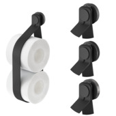 Tiger Orion Reserverolhouder hangend - Zwart