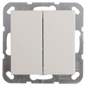 Gira ST55 inbouw serieschakelaar wit