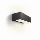 Philips Stratosphere led-buitenwandlamp up-down 4 W 800 lumen antraciet