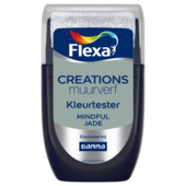 Flexa Creations muurverf kleurtester mat mindful jade 30 ml