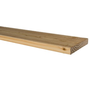 Vlonderplank Douglas geschaafd ca. 2,4 x 13,8 cm, lengte ca. 240 cm