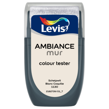 Levis Ambiance muurverf kleurtester mat schelpwit 30 ml | Kleurtesters ...