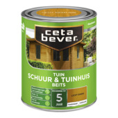 CetaBever Tuinbeits Schuur & Tuinhuis zijdeglans transparant licht eiken 750 ml