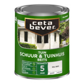 CetaBever Tuinbeits Schuur & Tuinhuis zijdeglans dekkend RAL 9001 crème wit 750 ml