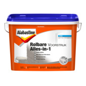 Alabastine rolbare voorstrijk alles in 1 wit 5 liter