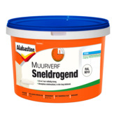Alabastine muurverf sneldrogend RAL 9010 5 liter