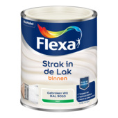 Flexa Strak in de Lak binnenlak mat RAL 9010 gebroken wit 750 ml
