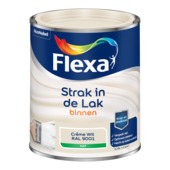 Flexa Strak in de Lak binnenlak mat RAL 9001 crème wit 750 ml