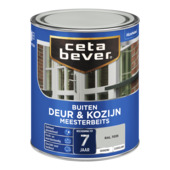 CetaBever Meesterbeits Deur & Kozijn zijdeglans dekkend RAL 7035 lichtgrijs 750 ml