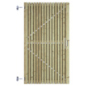 Tuinpoort Andalusië grenen hout verticaal 178 x 99 cm