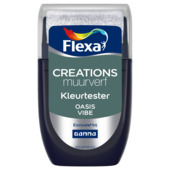 Flexa Creations muurverf kleurtester mat oasis vibe 30 ml