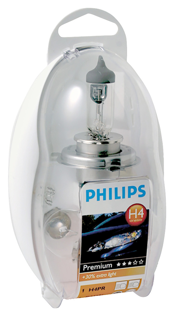 Philips Autolampenset Premium H4 philips kopen in de aanbieding