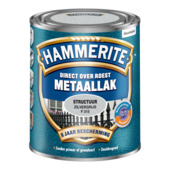 Hammerite metaallak structuur zilvergrijs 750 ml