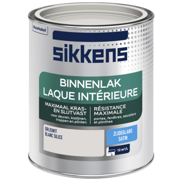 Sikkens binnenlak zijdeglans grijswit 750 ml kopen? | Binnenlak | GAMMA
