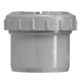 Martens eindstop grijs met schroefdeksel 110 mm