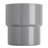 Martens verloopstuk PVC grijs 1x lijmverbinding 75x80 mm