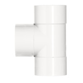 Martens T-stuk PVC wit 3x lijmverbinding 32x32x32 mm