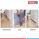 Tesa Moll isolatierol 25x950 mm dubbel wit