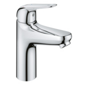 Grohe wastafelkraan Swift Medium-size  Push open Chroom