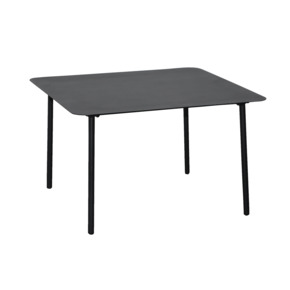 Wakefield bijzettafel Montana zwart metaal 90 x 90 cm